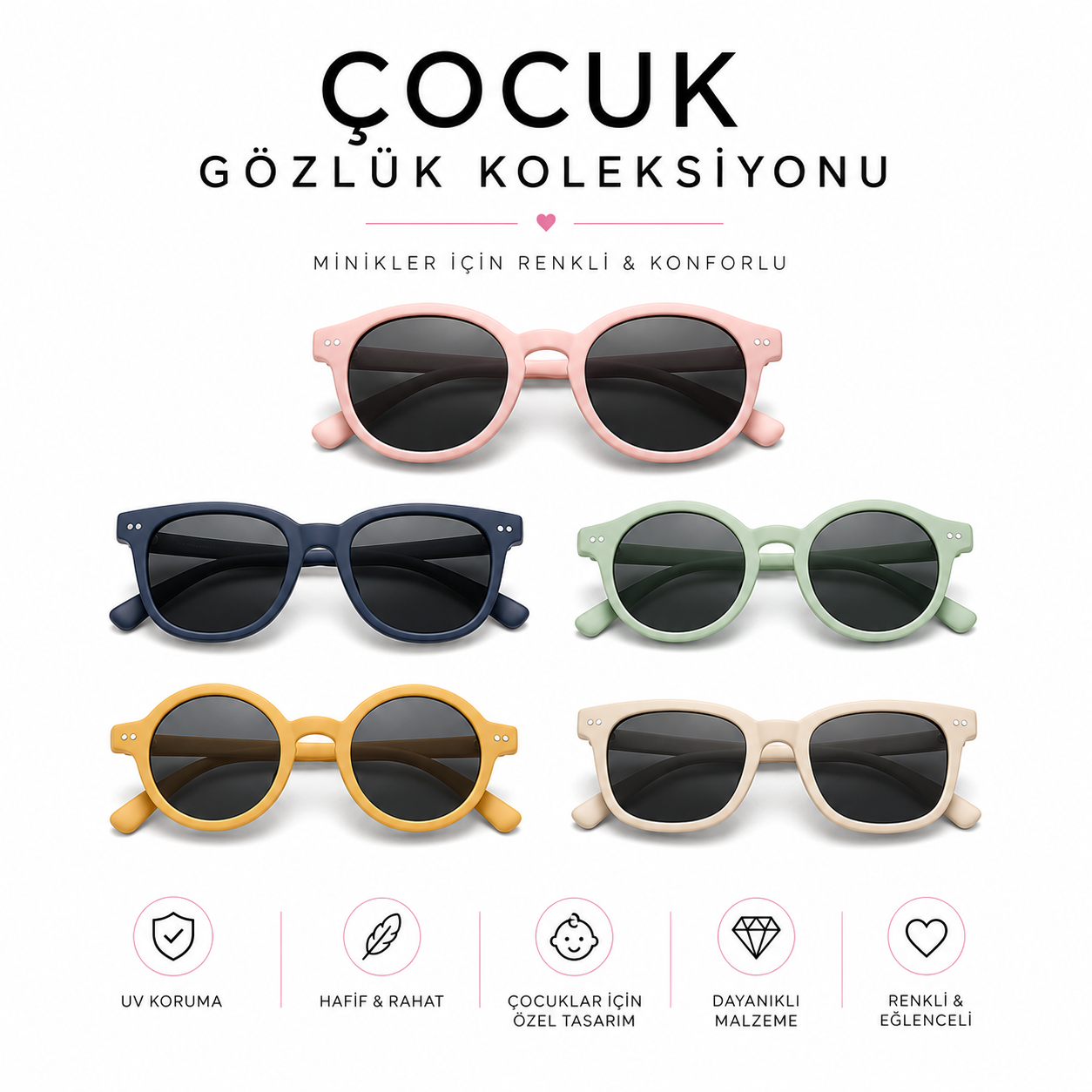 Çocuk Gözlük Koleksiyonu