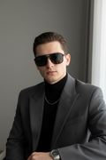Model polarize aviator gözlük lifestyle